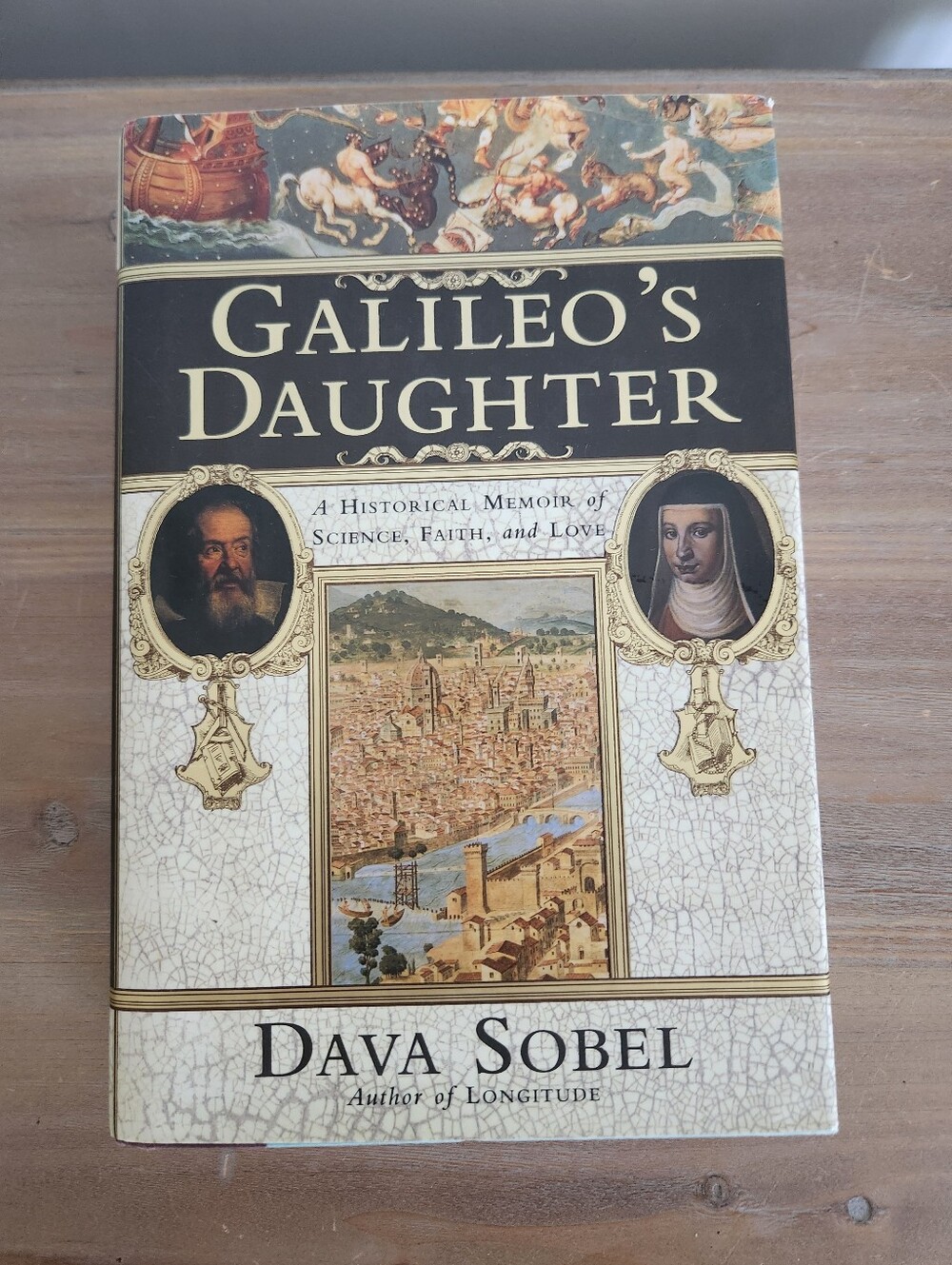 Galileo's Daughter Dava Sobel 1999 Hardcover Science History 4th Printing